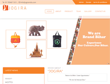 Tablet Screenshot of jogiraindia.com